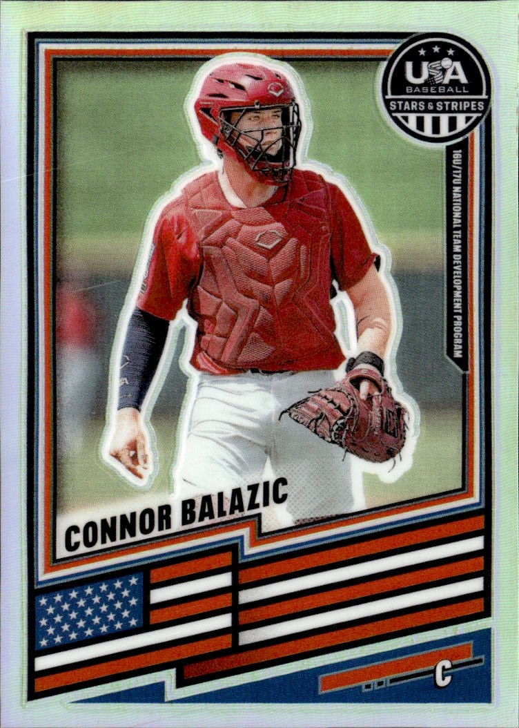 2026 Stars & Stripes Connor Balazic graded slab