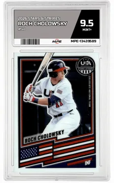 2026 STARS & STRIPES #140 ROCH CHOLOWSKY MPE 9.5 MINT+ — graded card up for auction