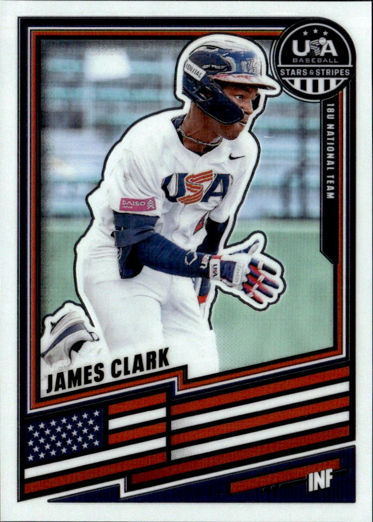 2026 Stars & Stripes James Clark graded slab