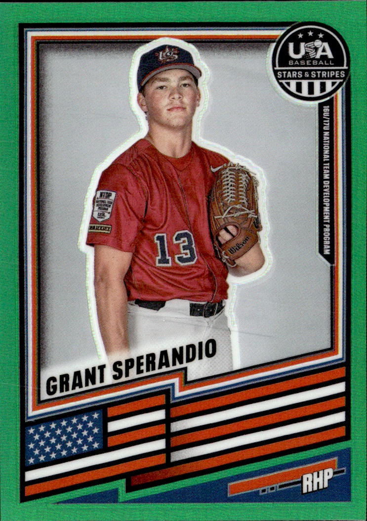 2026 Stars & Stripes Grant Sperandio graded slab