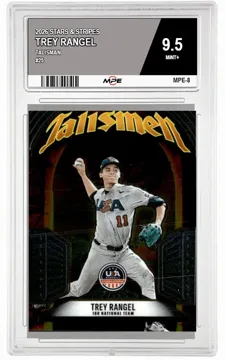 2026 STARS & STRIPES TALISMAN #25 TREY RANGEL MPE 9.5 MINT+ — graded card up for auction