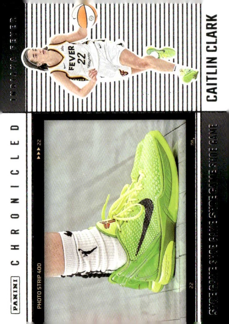 2025 Caitlin Clark Chron. Caitlin Clark graded slab