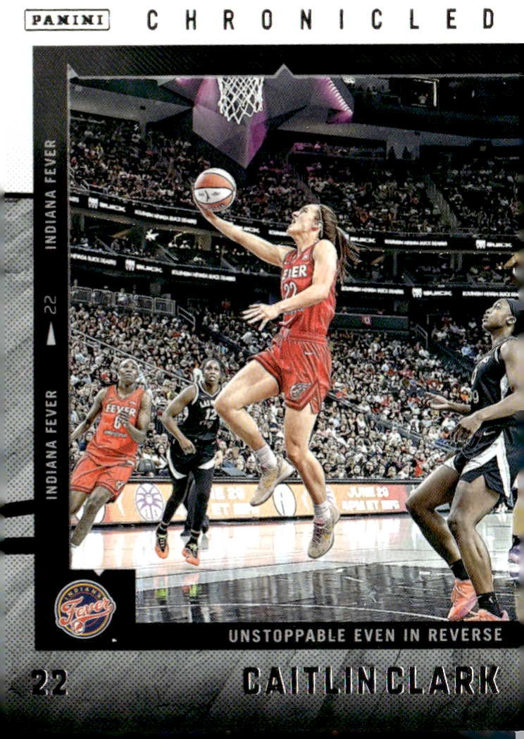 2025 Caitlin Clark Chron. Caitlin Clark graded slab