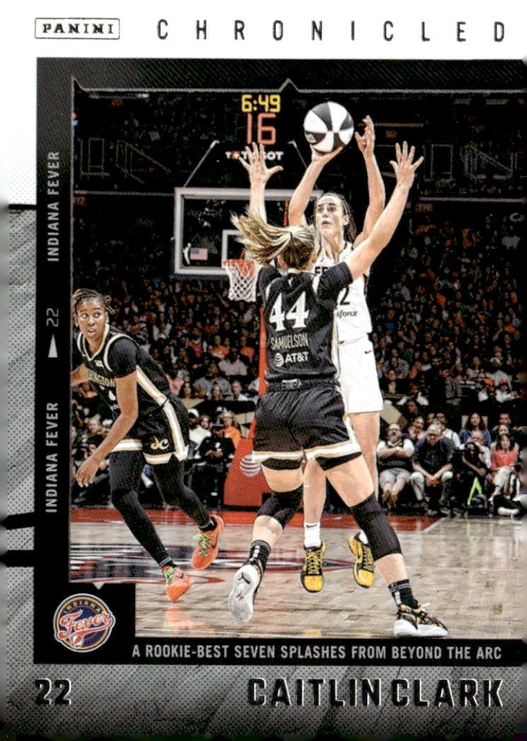 2025 Caitlin Clark Chron. Caitlin Clark graded slab