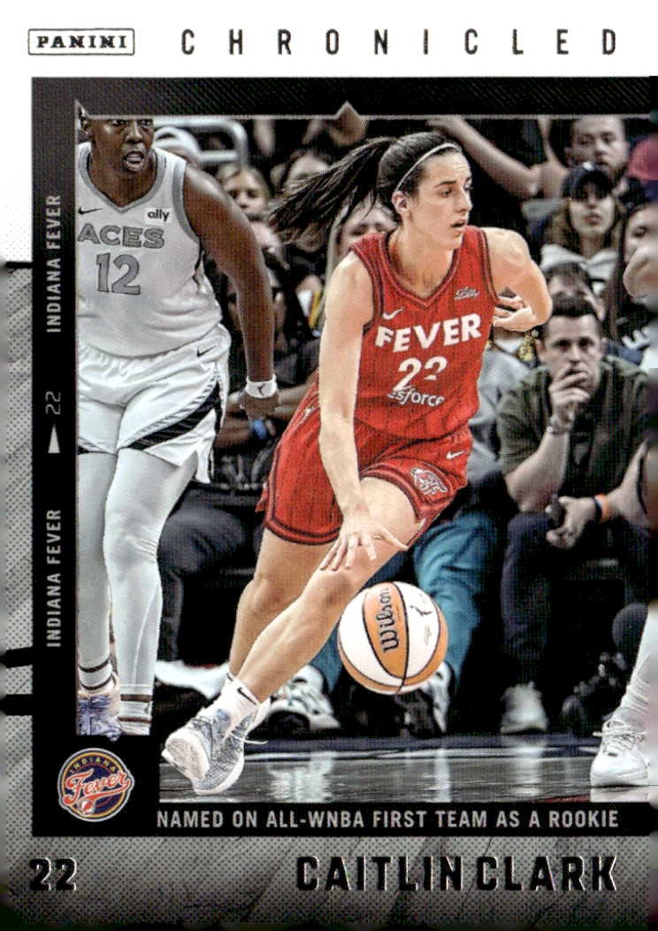 2025 Caitlin Clark Chron. Caitlin Clark graded slab