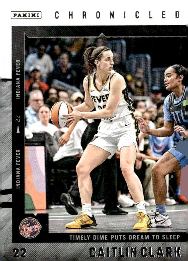 2025 Caitlin Clark Chron. Caitlin Clark graded slab