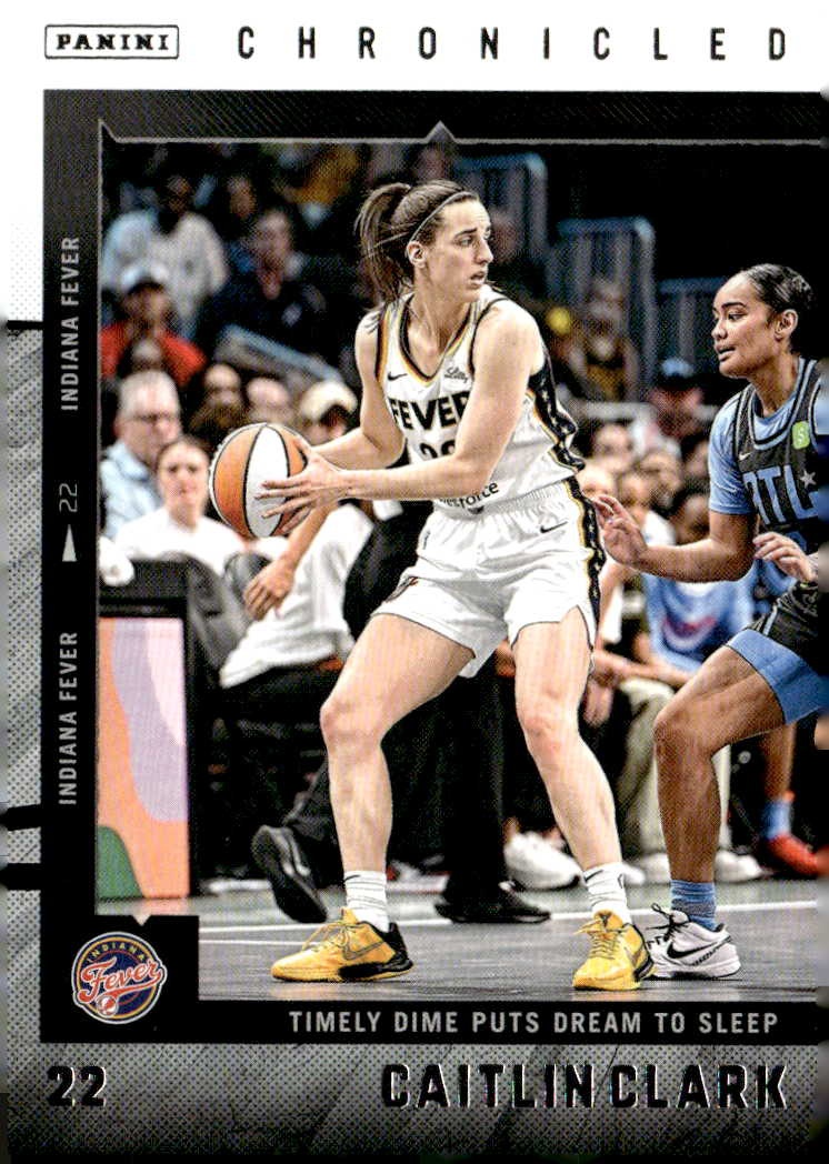 2025 Caitlin Clark Chron. Caitlin Clark graded slab