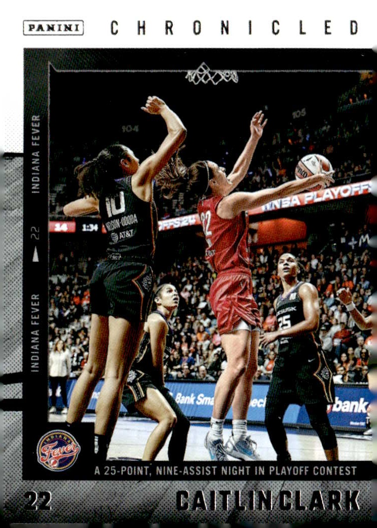 2025 Caitlin Clark Chron. Caitlin Clark graded slab