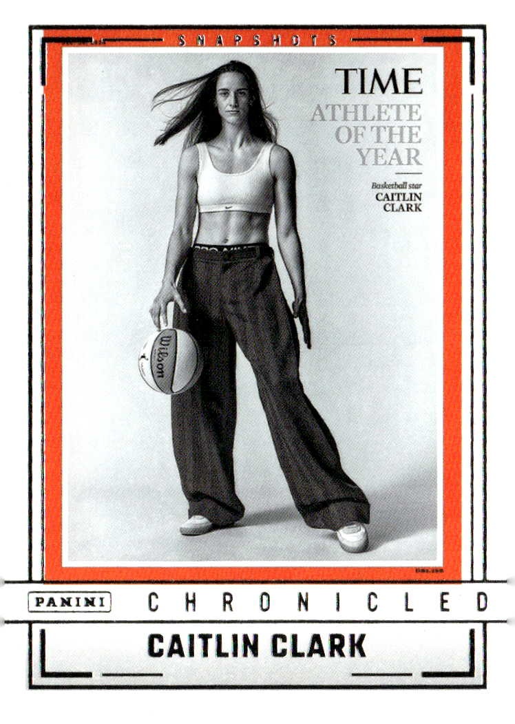 2025 Caitlin Clark Chron. Caitlin Clark graded slab