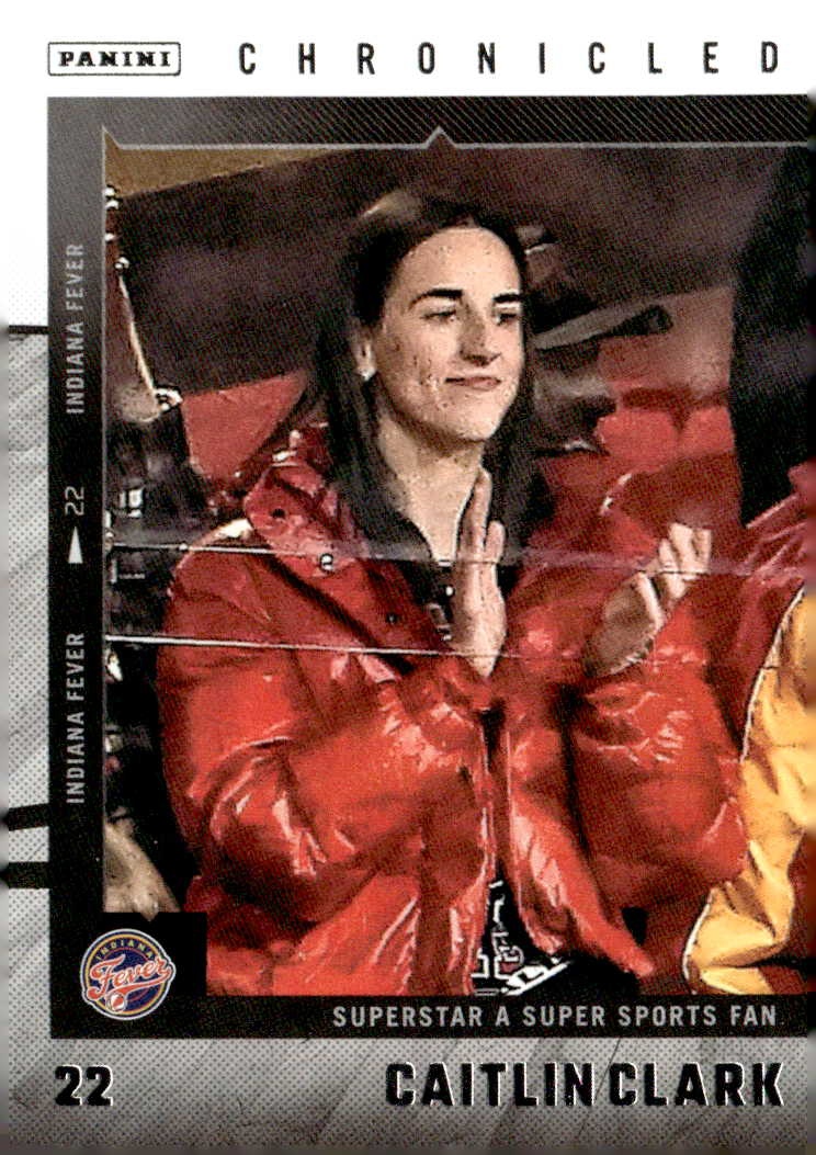2025 Caitlin Clark Chron. Caitlin Clark graded slab