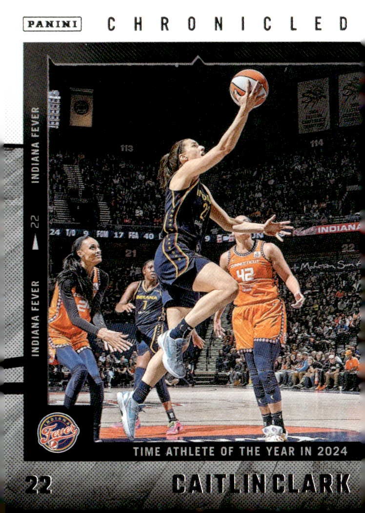 2025 Caitlin Clark Chron. Caitlin Clark graded slab