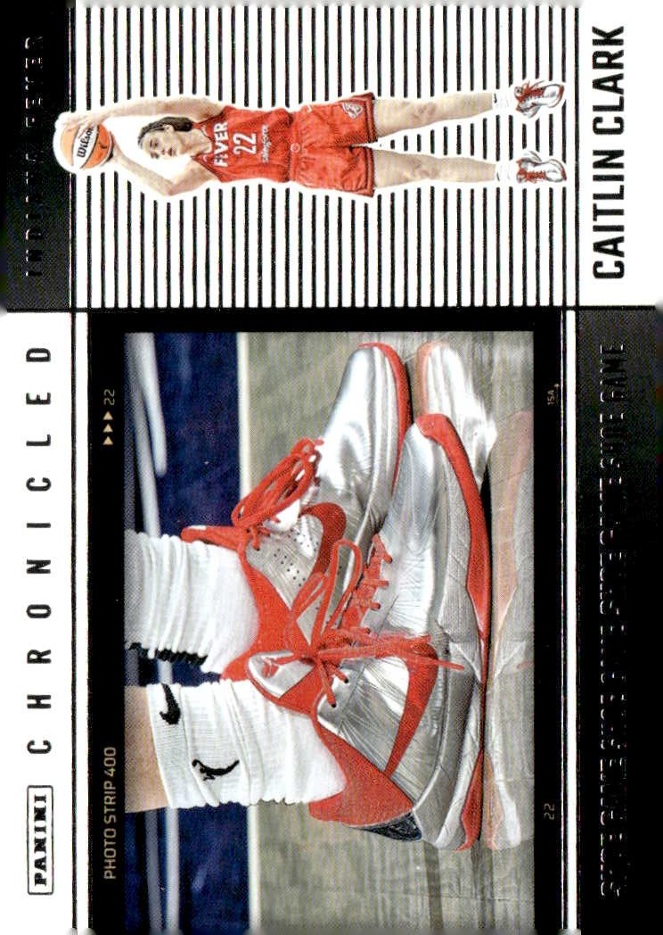 2025 Caitlin Clark Chron. Caitlin Clark graded slab