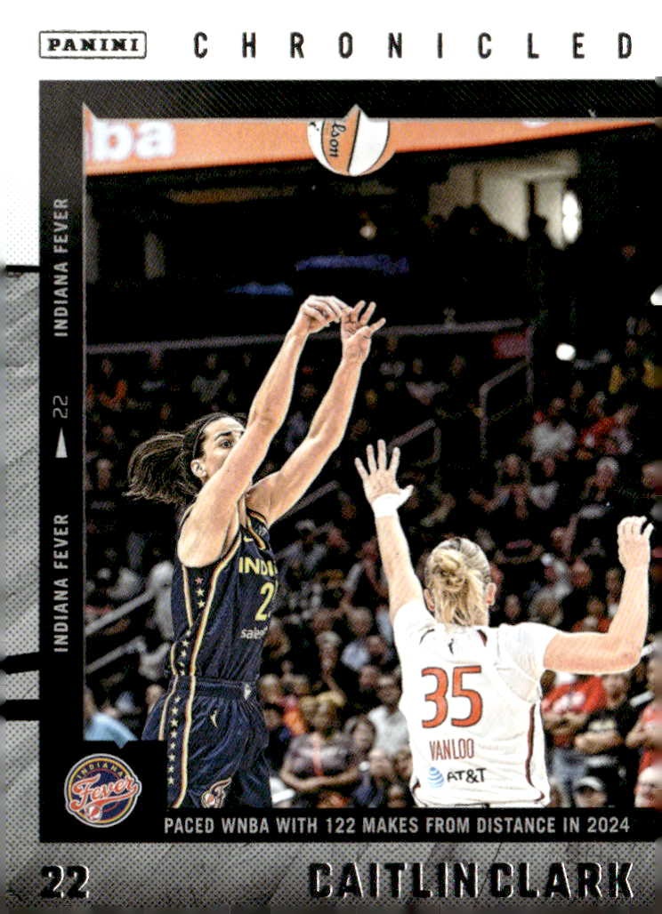 2025 Caitlin Clark Chron. Caitlin Clark graded slab