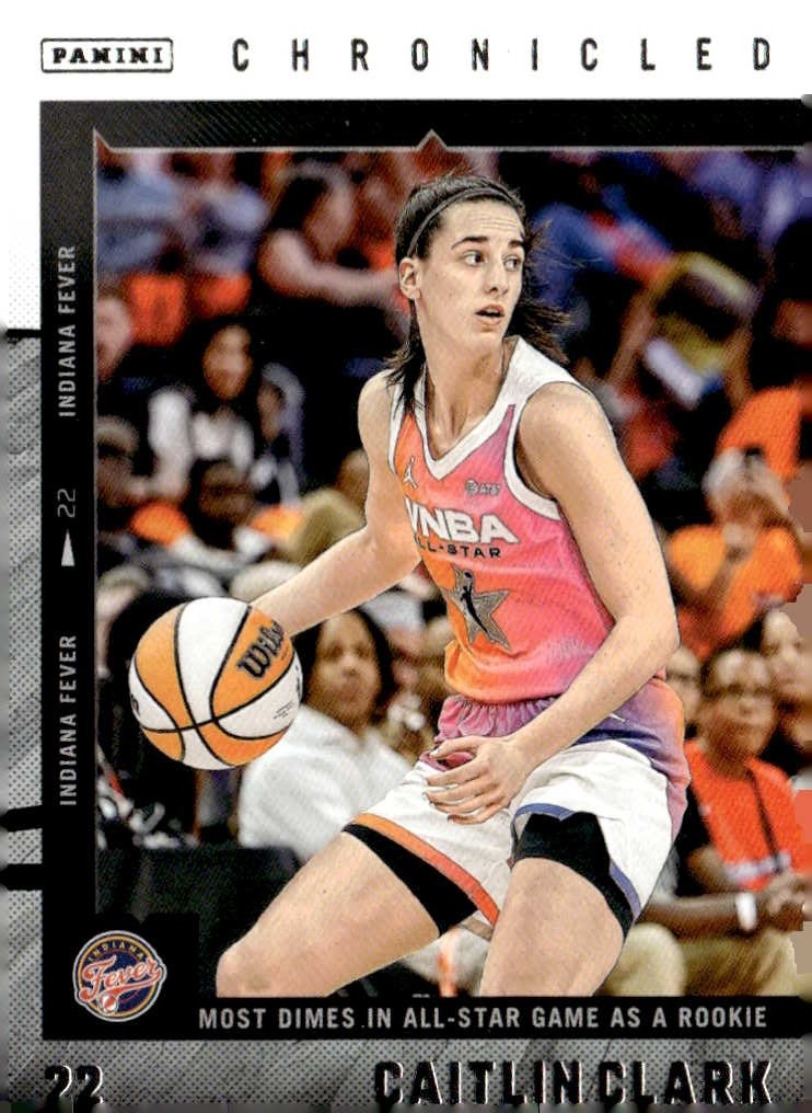 2025 Caitlin Clark Chron. Caitlin Clark graded slab