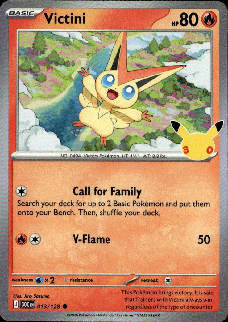Victini graded slab