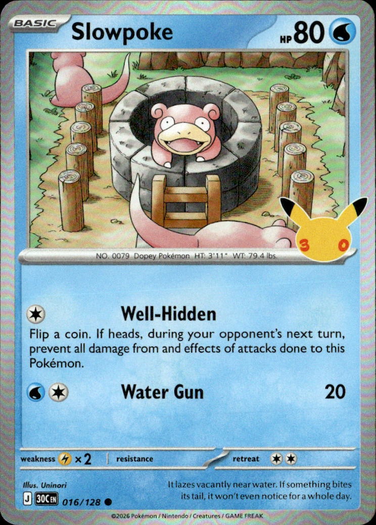 Slowpoke graded slab