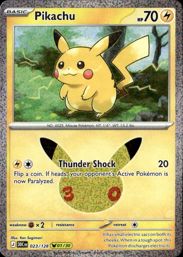 Pikachu graded slab