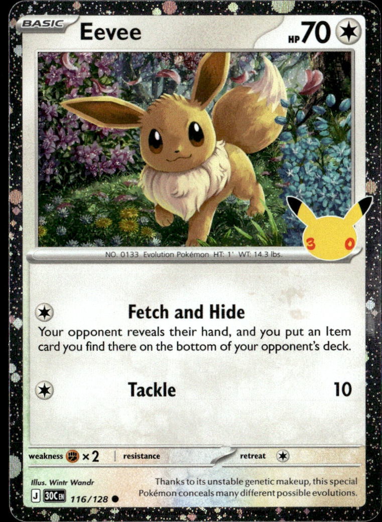 2026 Pokemon 30C En Eevee graded slab