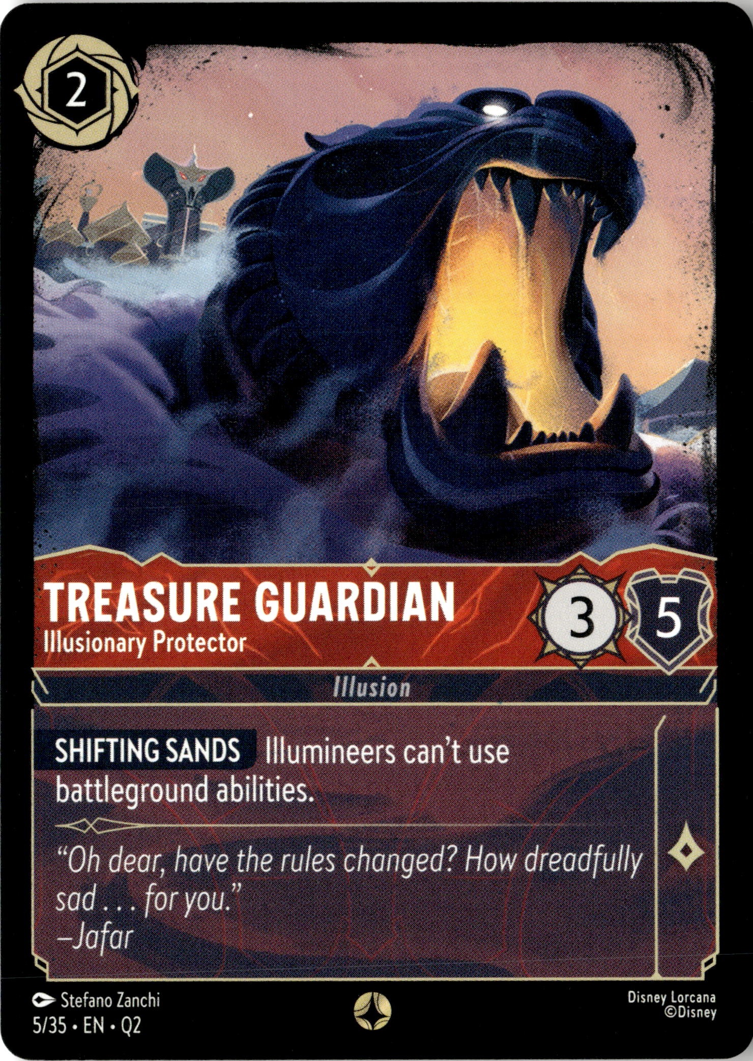Treasure Guardian graded slab