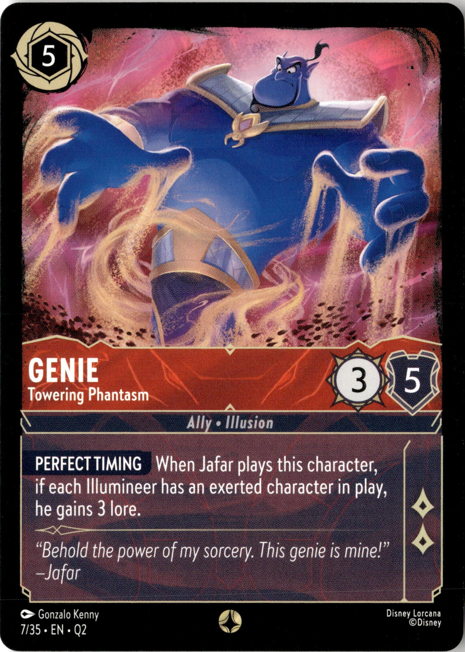 Genie graded slab