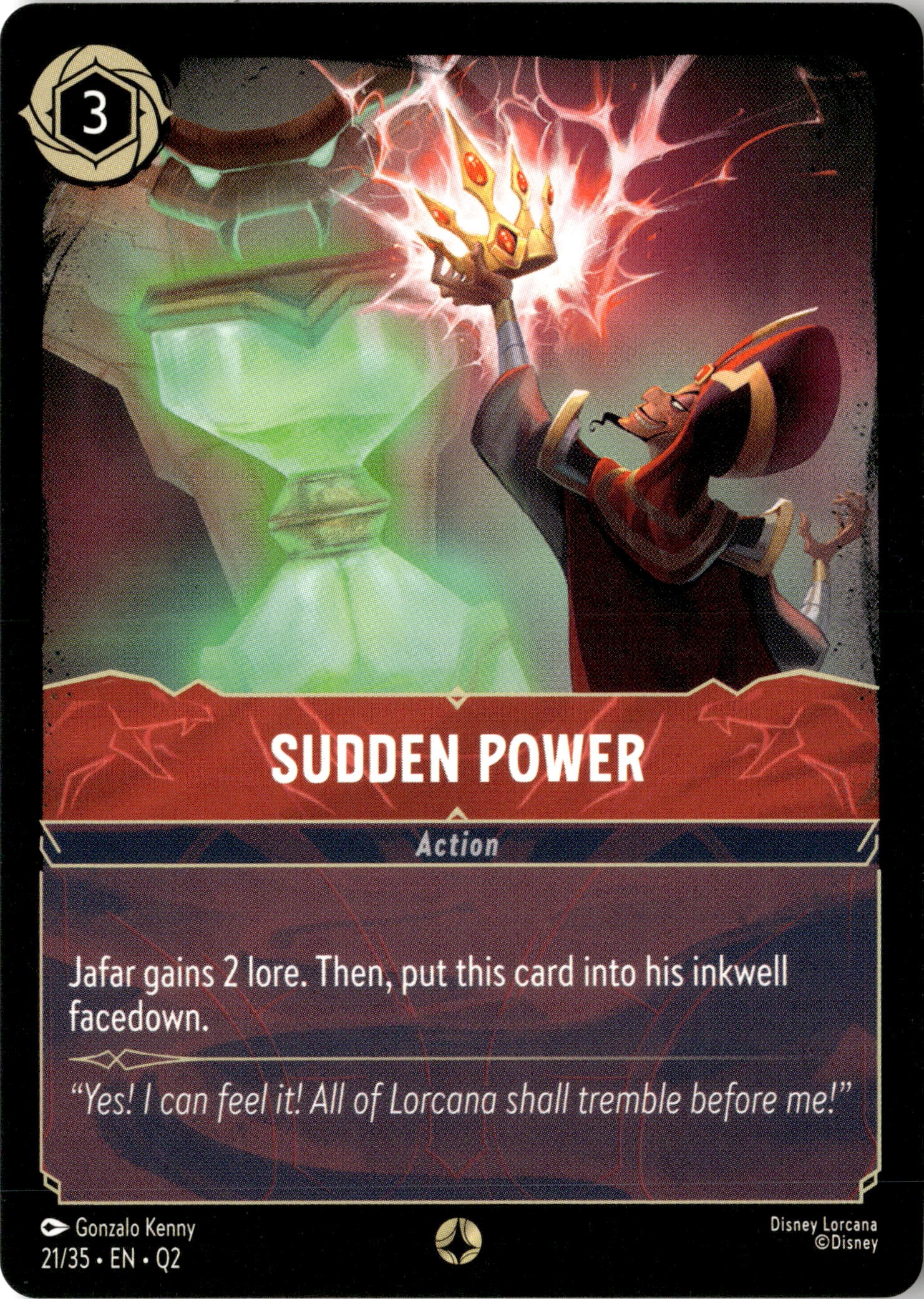 Sudden Power graded slab