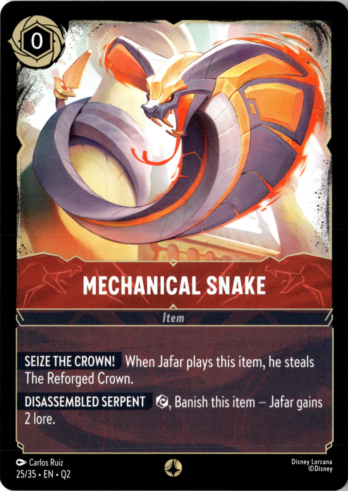 Mechanical Snake graded slab