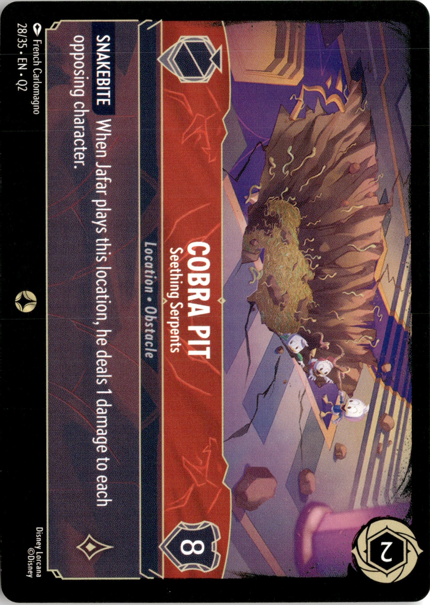 Cobra Pit graded slab