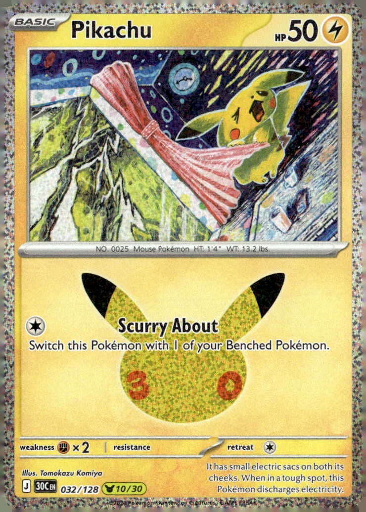 Pikachu graded slab