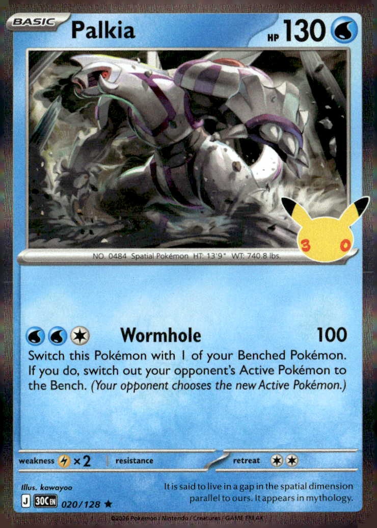 2026 Pokemon 30C En Palkia graded slab