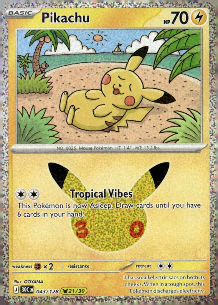 Pikachu graded slab