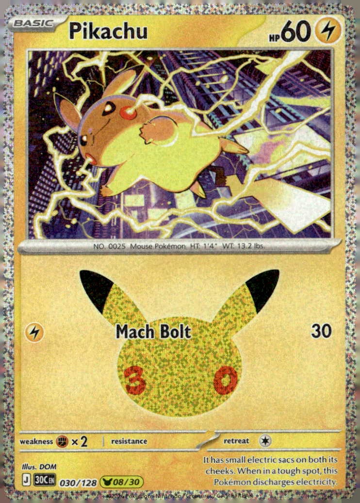 Pikachu graded slab