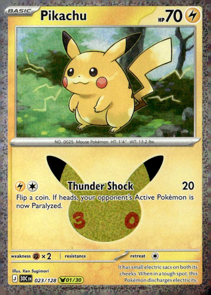 Pikachu graded slab