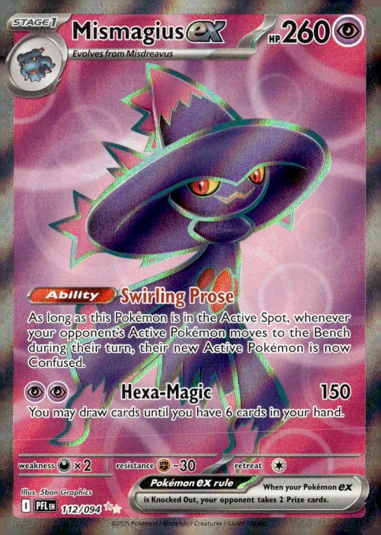 Mismagius EX graded slab