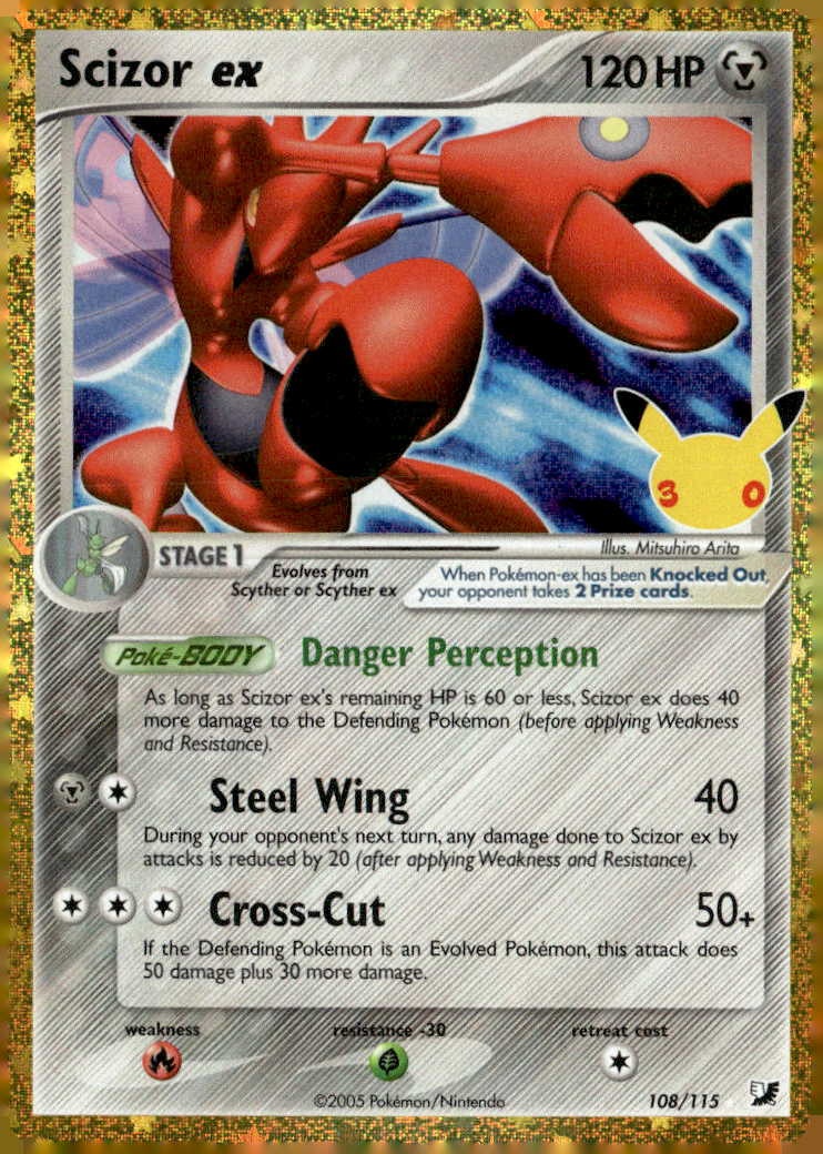 2026 Pokemon 30C En Scizor EX graded slab