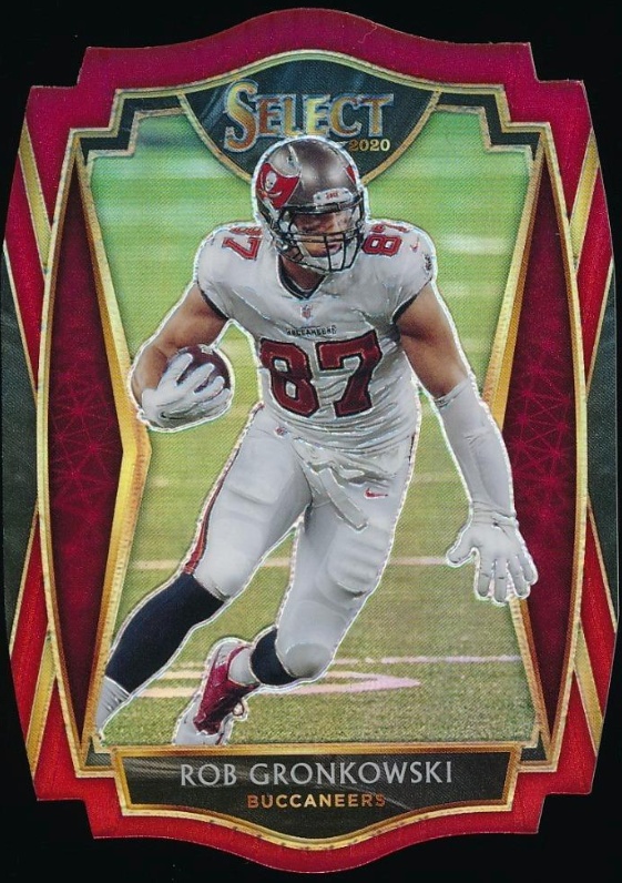 2020 Select Rob Gronkowski graded slab