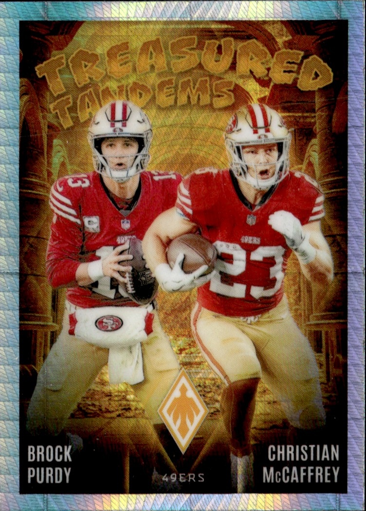 2024 Phoenix Purdy / McCaffrey graded slab