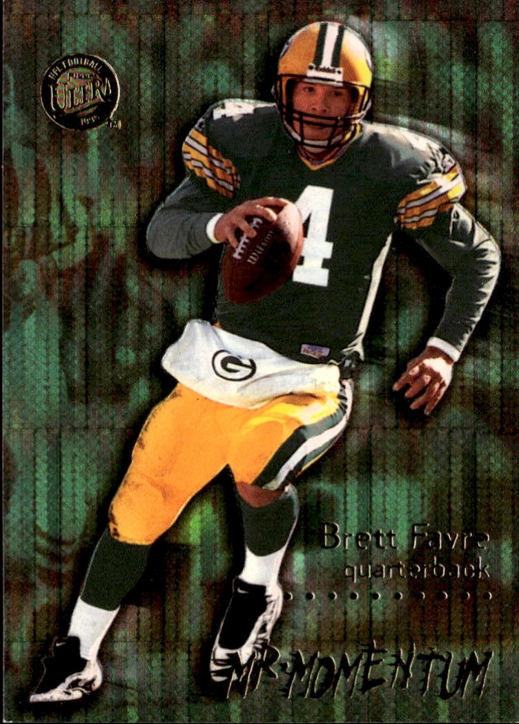 1996 Fleer Ultra Brett Favre graded slab