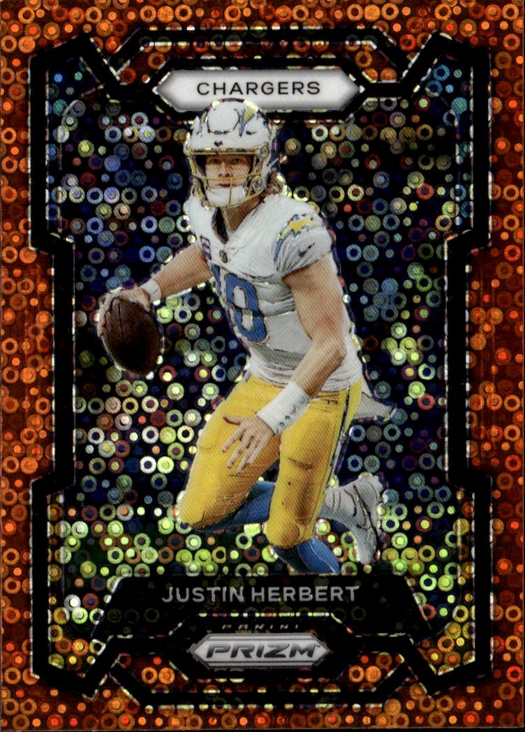 2023 Prizm Justin Herbert graded slab