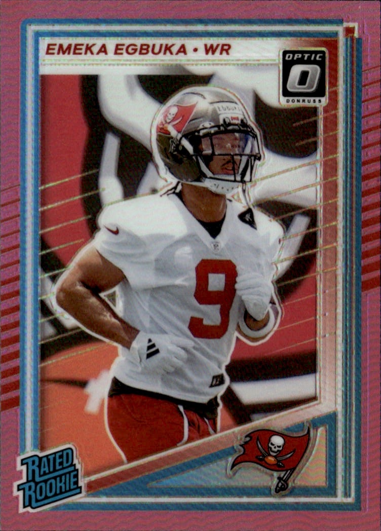 2025 Donruss Optic Emeka Egbuka graded slab