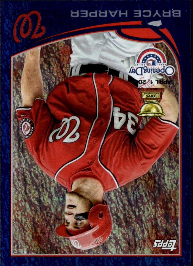 2013 Topps Opening Day Bryce Harper graded slab