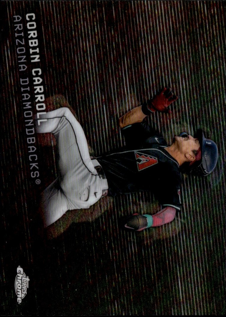 2026 Topps Chrome Corbin Carroll graded slab