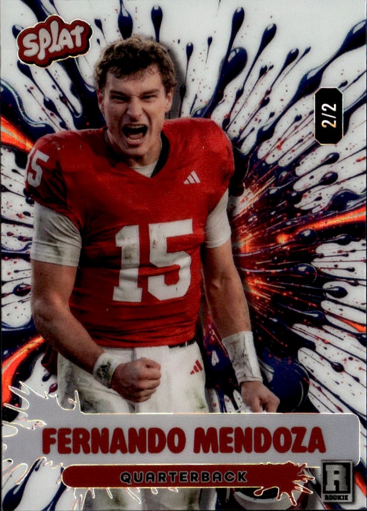2026 Wild Card Splat Fernando Mendoza graded slab