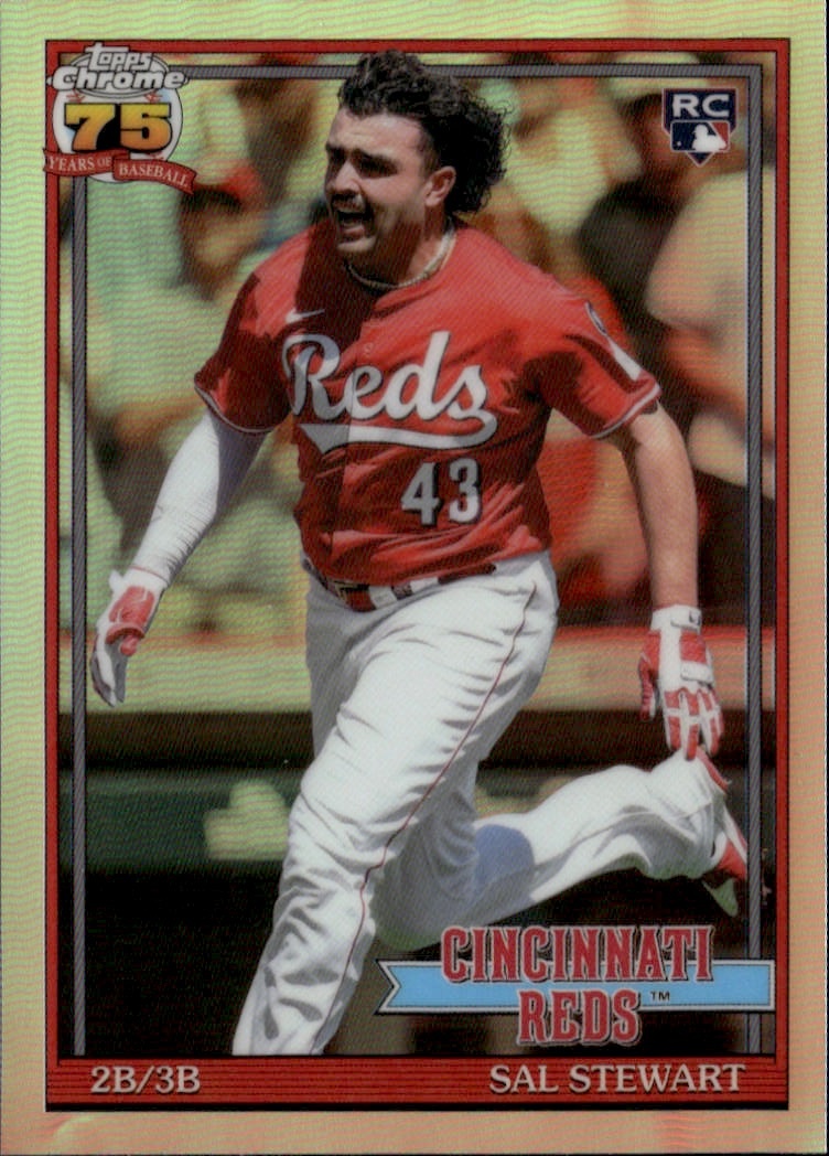 2026 Topps Chrome Sal Stewart graded slab