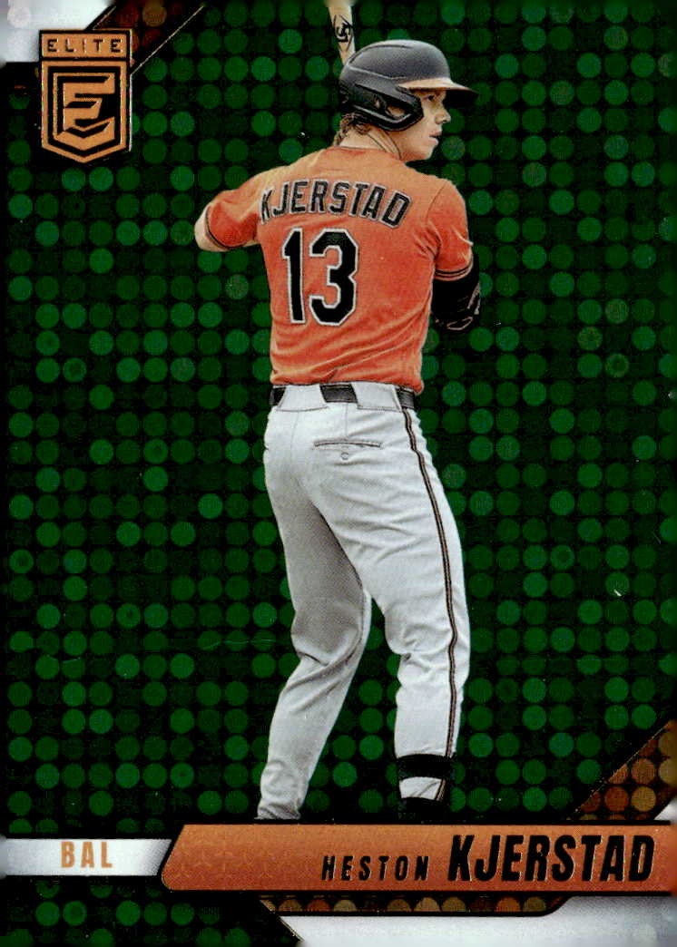 2026 Donruss Elite Heston Kjerstad graded slab