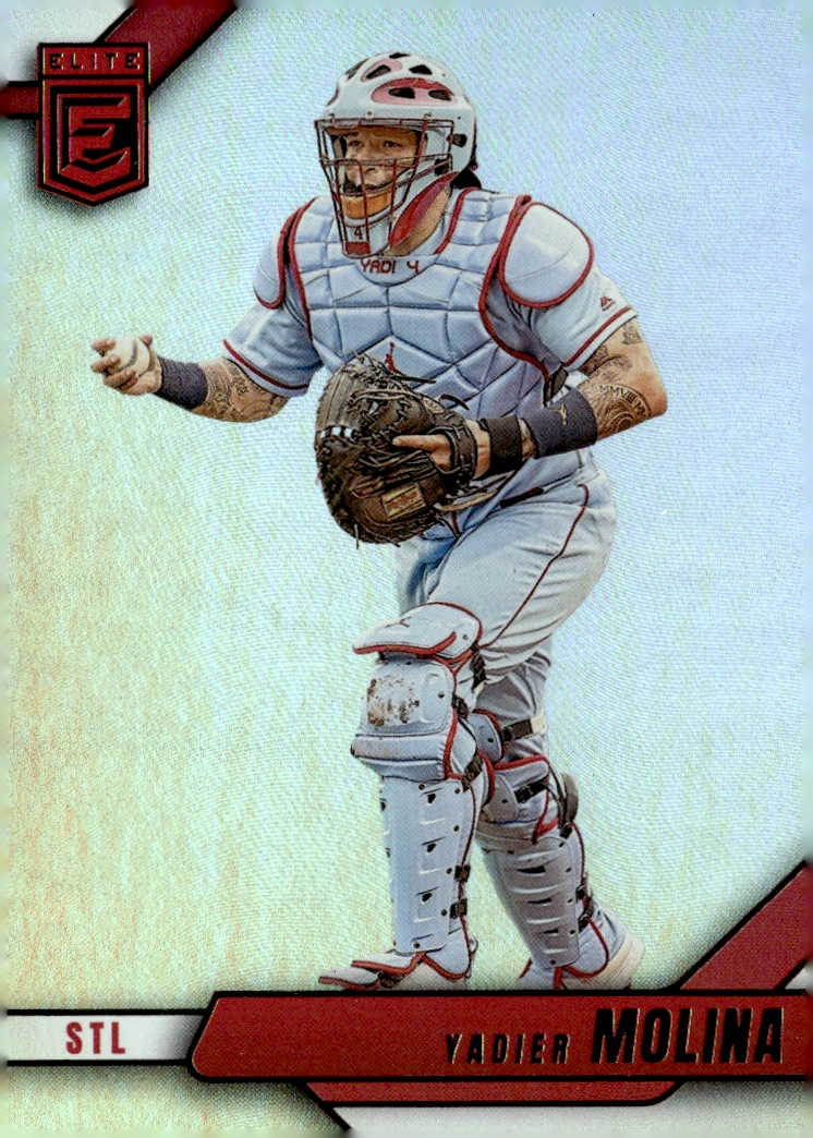 2026 Donruss Elite Yadier Molina graded slab