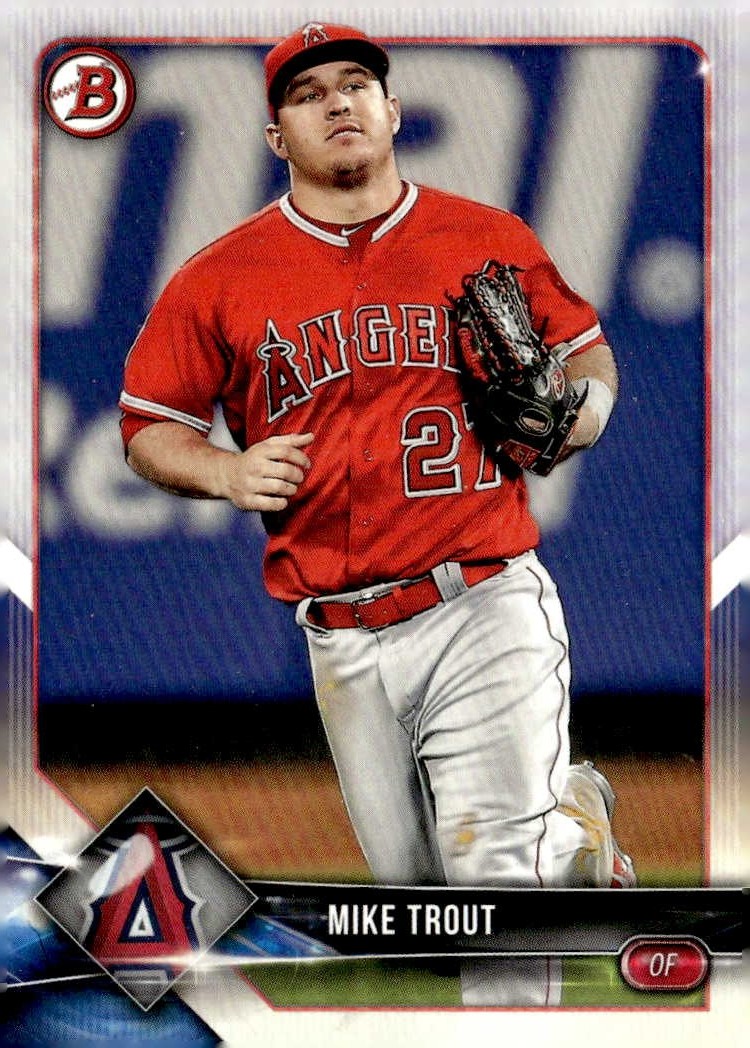Mike Trout graded slab