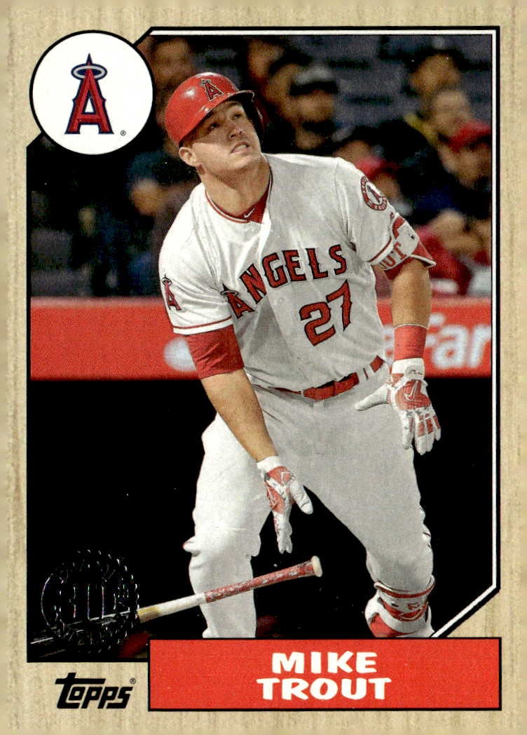 2017 Topps Mike Trout graded slab