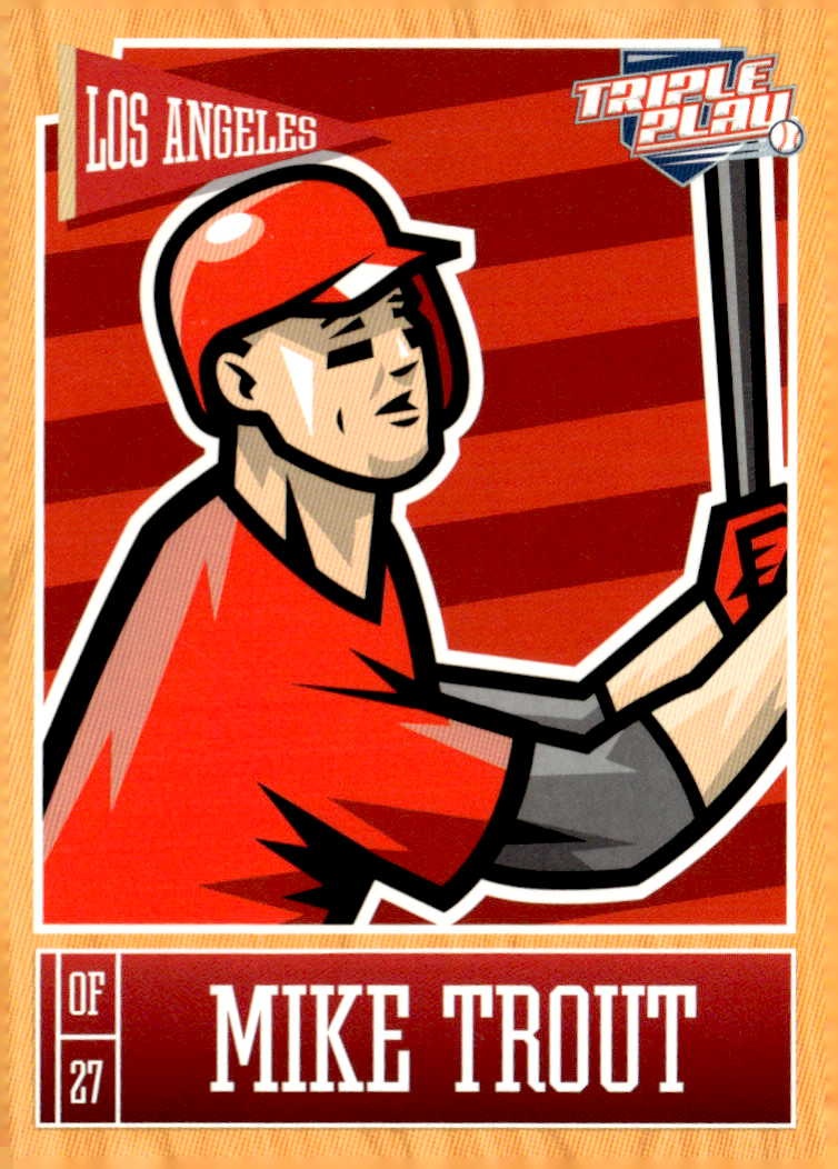 Mike Trout graded slab
