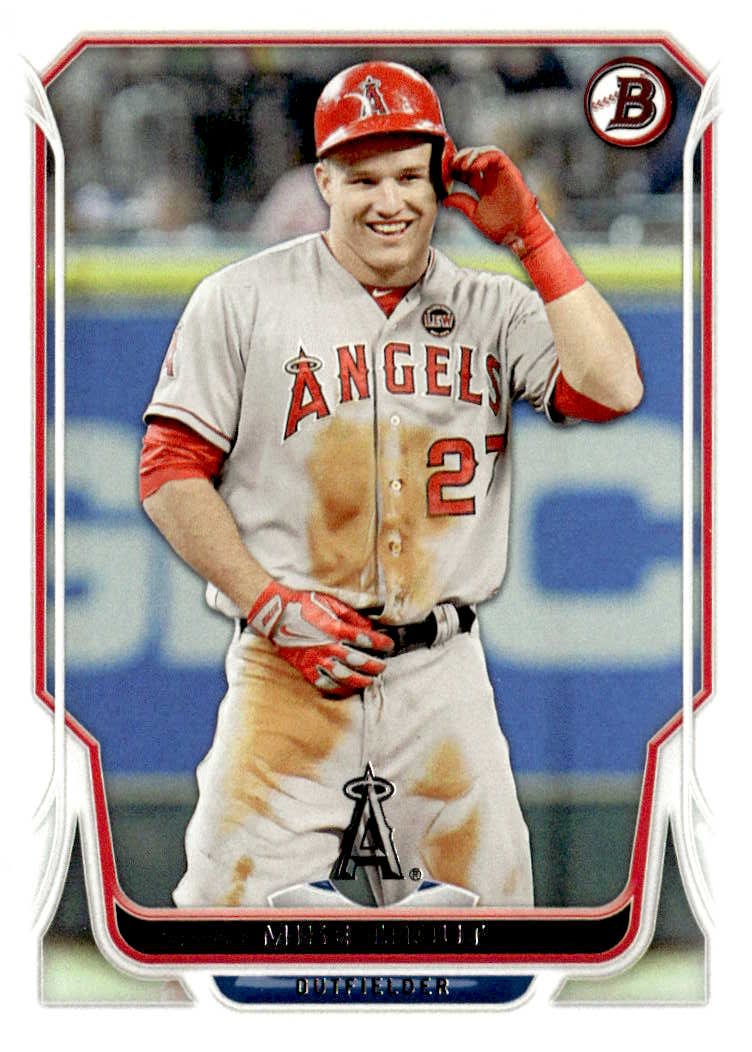 Mike Trout graded slab