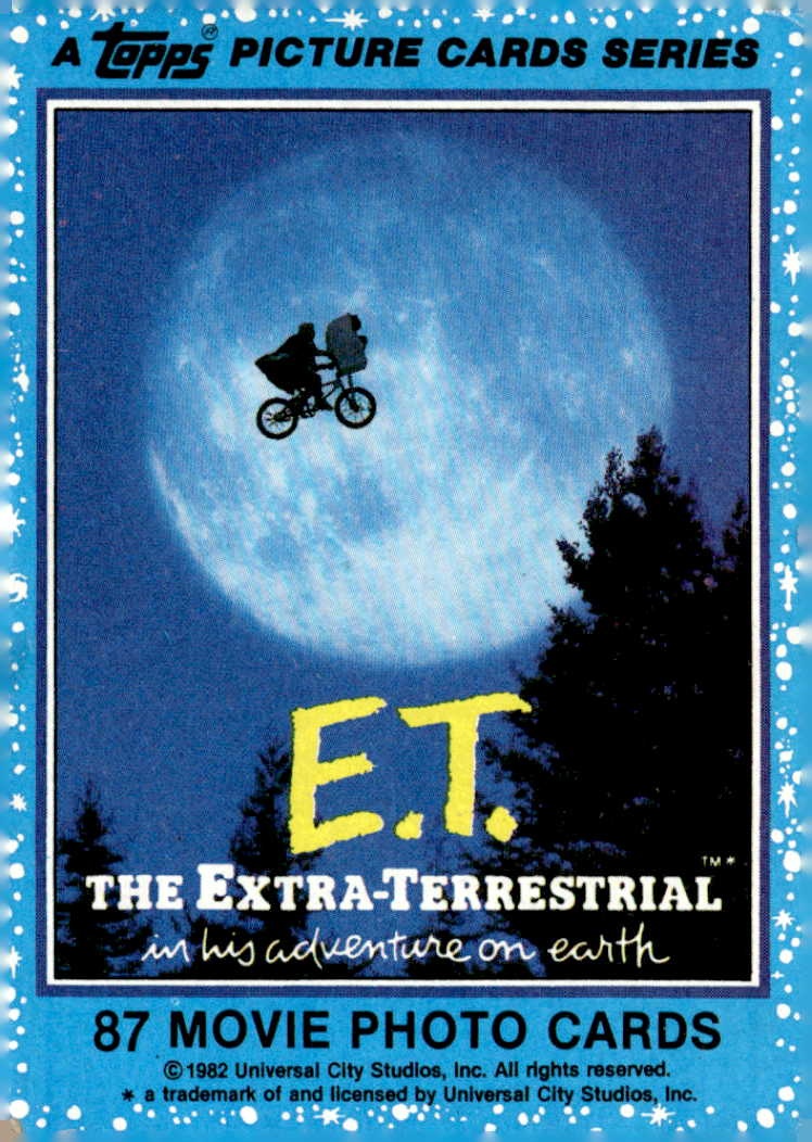 1982 Topps E.T. E.T. graded slab